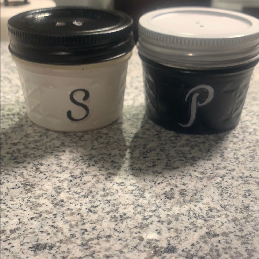 Salt and Pepper shakers.